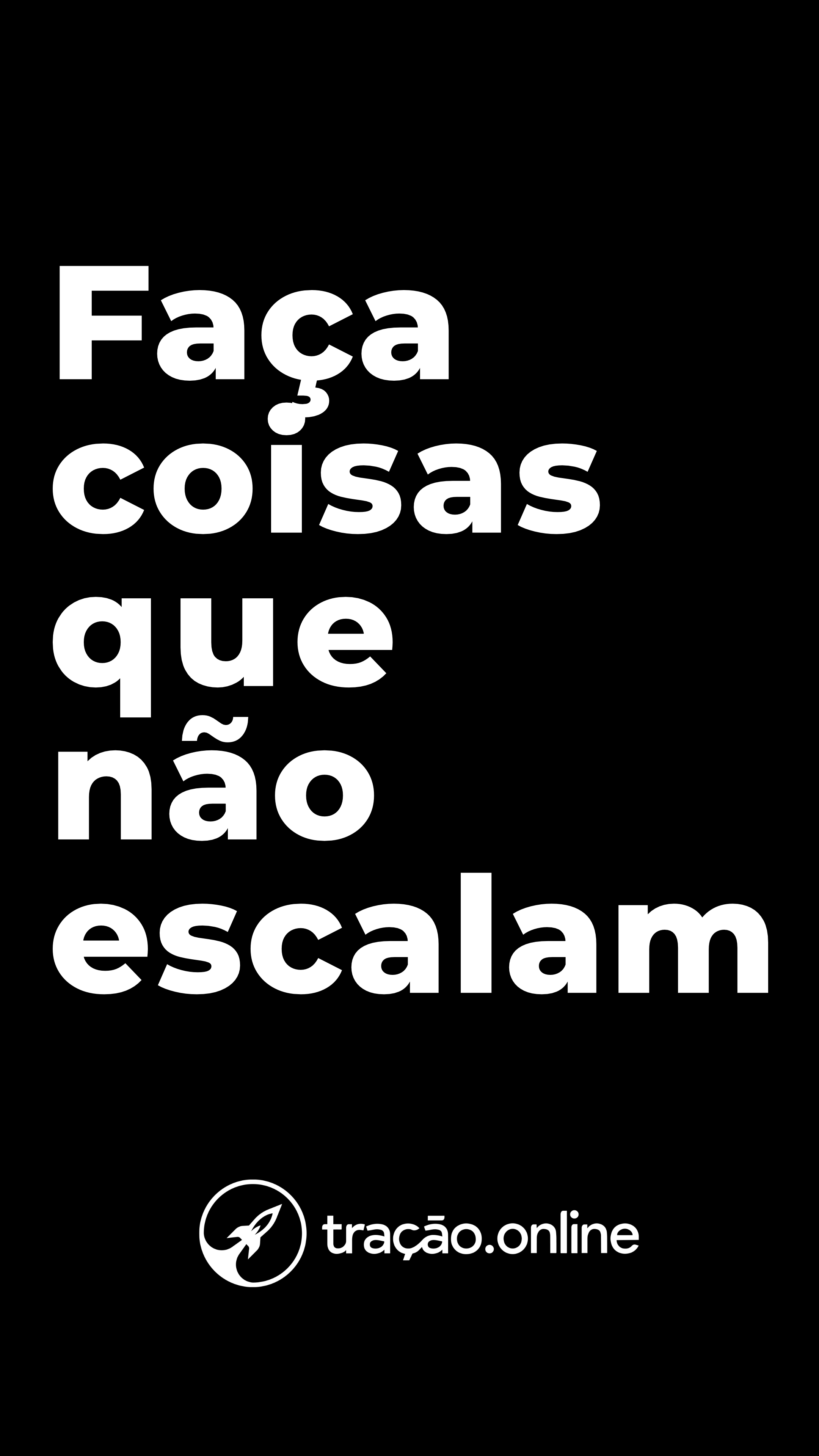 Cover for Faça coisas que não escalam